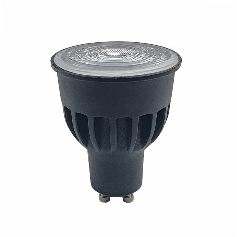 비디메이블 8w GU10 주도의 전구 실내 검은 GU10 스포트라이트 24D 빔 앵글 630 Lm