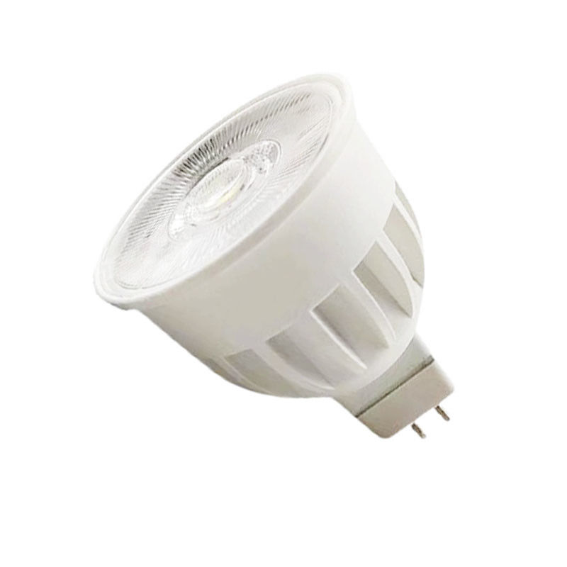 12V 따뜻한 흰색 MR16 LED 스포트라이트 램프 6000K 비 디밍 가능한 GU5.3 실내 조명