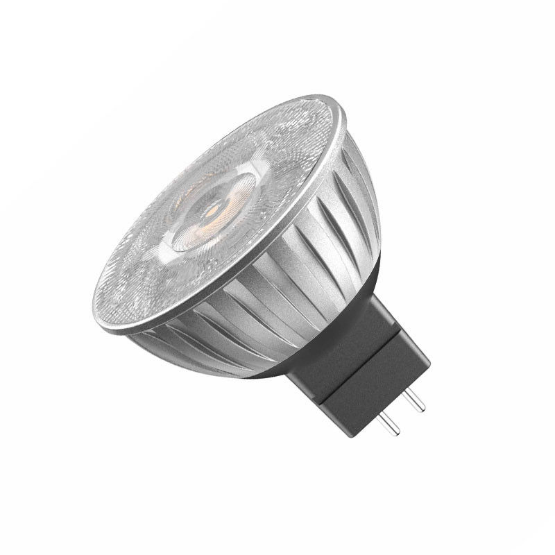 440 루멘 3000k Mr16 LED 디밍 할 수 있는 전구 10도 빔 각도 LED 스포트라이트 7W 12V