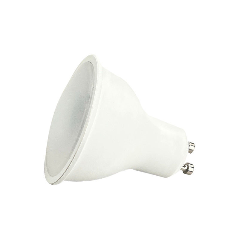 7W 3000k 100-240V LED 마이크로파 인덕션 레이더 전구, 복도 및 계단 플라스틱 코팅 알루미늄, 광전압 일정한 전류, 지능형 레이더 인덕션 GU10 전구