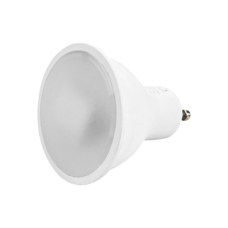 7W 3000k 100-240V LED 마이크로파 인덕션 레이더 전구, 복도 및 계단 플라스틱 코팅 알루미늄, 광전압 일정한 전류, 지능형 레이더 인덕션 GU10 전구