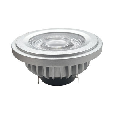 4000K 16Watt AR111 주도의 전구 G53 스포트라이트 핀 15도 따뜻한 흰색 디밍블