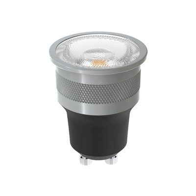 미니 GU10 LED 스포트라이트 램프 4000k 반짝이 없는 작은 크기 24도 고전압 230V LED 램프