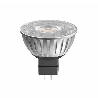 440 루멘 3000k Mr16 LED 디밍 할 수 있는 전구 10도 빔 각도 LED 스포트라이트 7W 12V