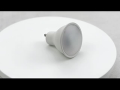 CRI 80 GU10 마이크로파 센서 스포트라이트 2700K 따뜻한 흰색 7W